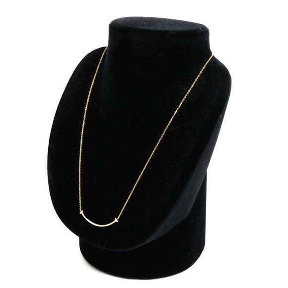 TIFFANY & CO. 18k Rose Gold Diamond Necklace - Picture 5 of 6